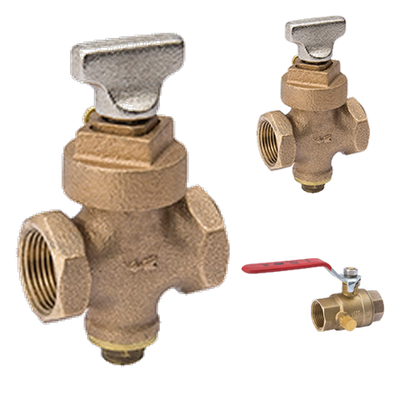 STOP & WASTE VALVES
