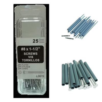 GUTTER SPIKES & SCREWS