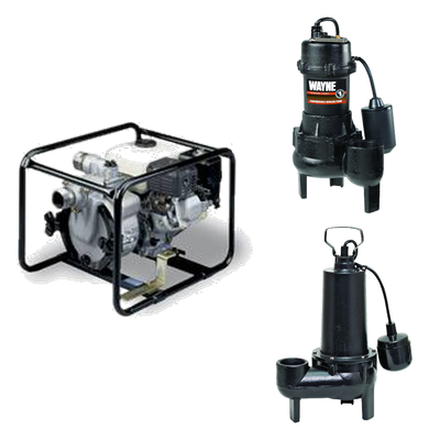 TRASH & SEWAGE PUMPS