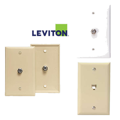 WALL PLATES COAX & PH