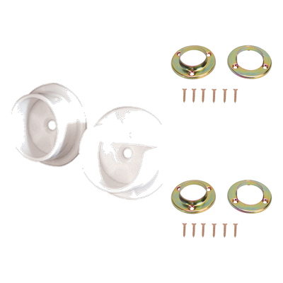 CLOSET POLE SOCKETS