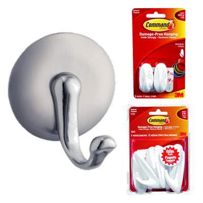 ADHESIVE HOOKS