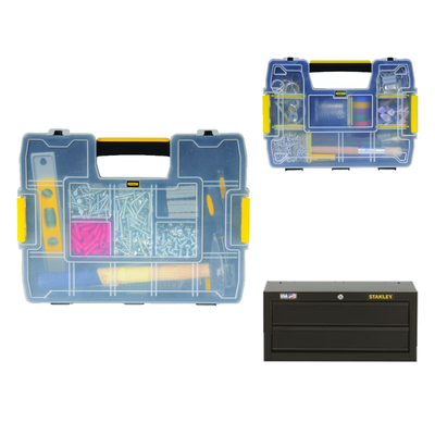 LABEL MAKERS & BINS