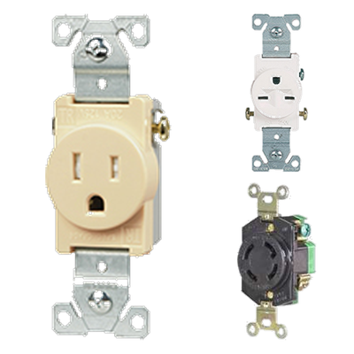 SINGLE RECEPTACLES