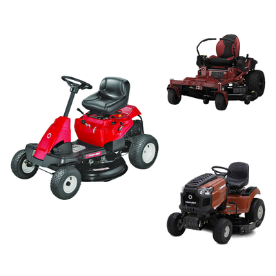 RIDING MOWERS
